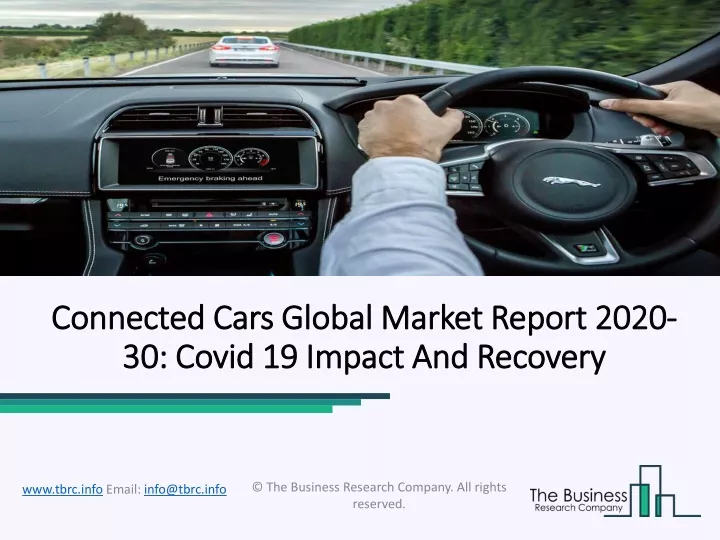 connected cars global market report 2020