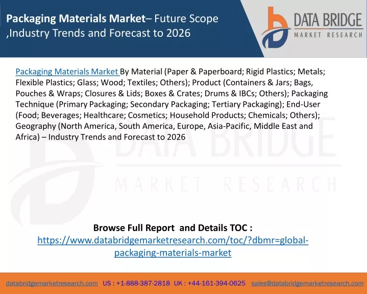 packaging materials market future scope industry