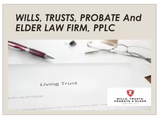 wills trusts probate and elder law firm pplc