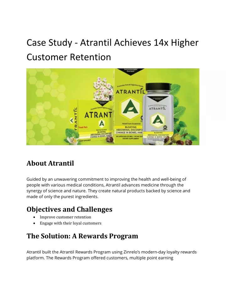 case study atrantil achieves 14x higher customer