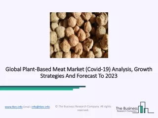 global plant global plant based meat market based