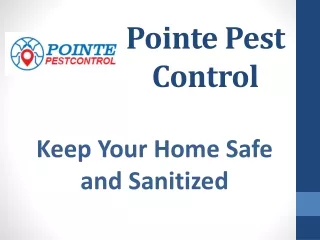 pointe pest control