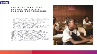 the most effective method to utilize english compressions