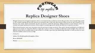 replica designer shoes