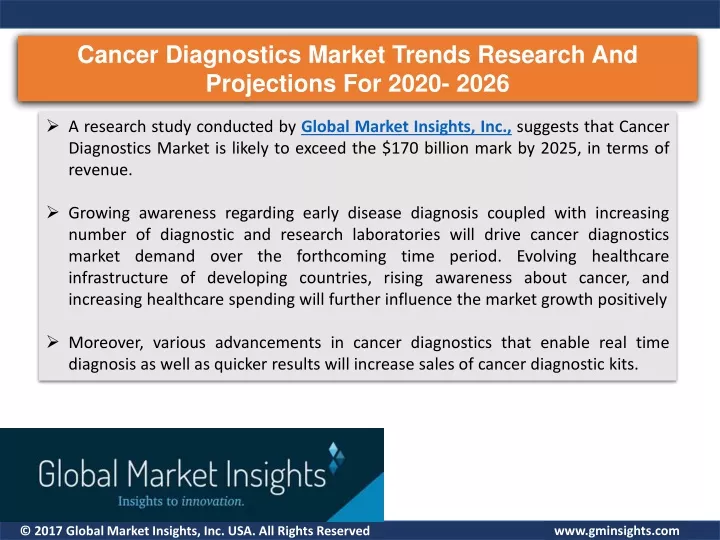 cancer diagnostics market trends research