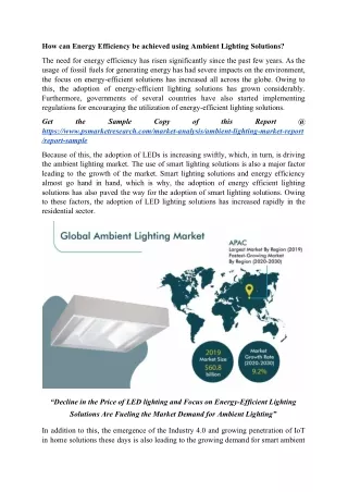 how can energy efficiency be achieved using