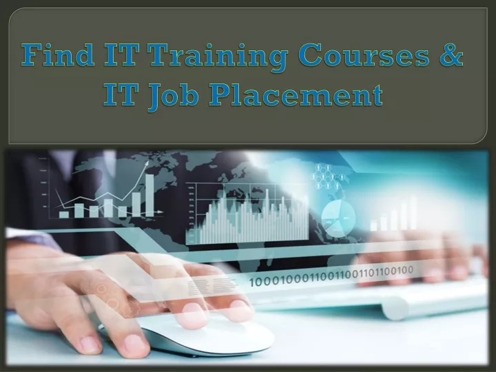 find it training courses it job placement