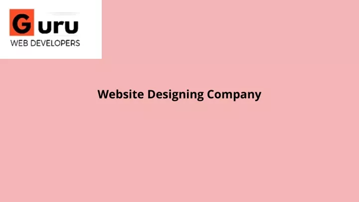 website designing company