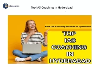 Best IAS Coaching In Hyderabad - Meraeducation