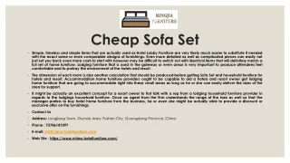 cheap sofa set