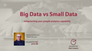 Big Data vs Small Data