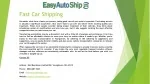 Auto Transport Companies - slide 1