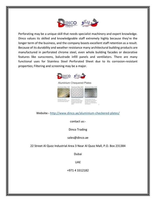 checkered plate | Plain & Marine Grade Alloy Aluminium Sheet Supplier in UAE
