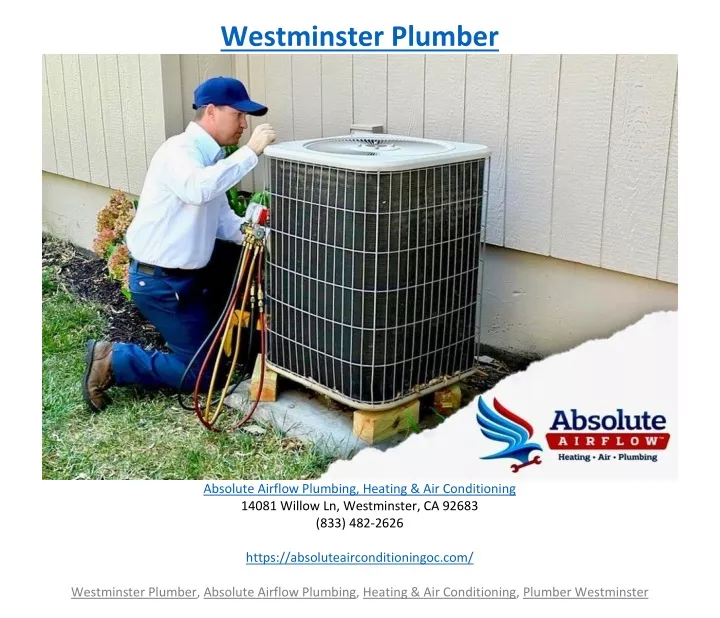 PPT Westminster Plumber PowerPoint Presentation free download ID 
