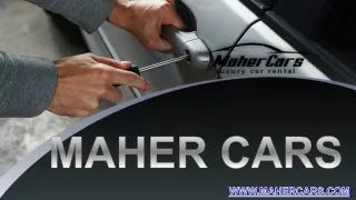 Tips for Car Rental Dubai | Maher cars