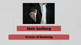 Stein Soelberg - Director of Market