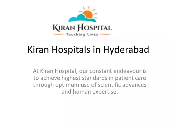 kiran hospitals in hyderabad
