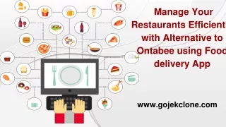 manage your restaurants efficiently with
