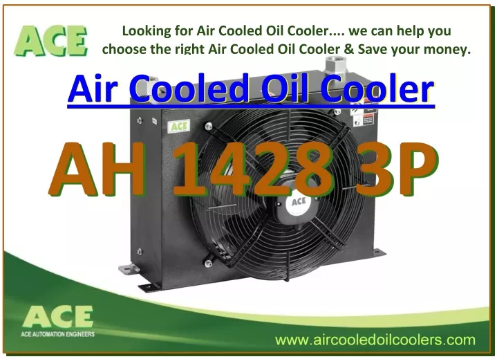 looking for air cooled oil cooler we can help