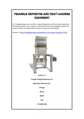triangle triangle depositor depositor and