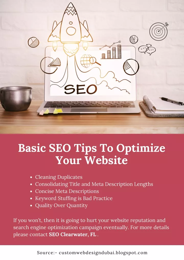 basic seo tips to optimize your website