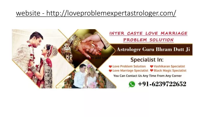 website http loveproblemexpertastrologer com