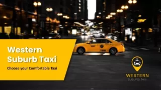 western suburb taxi