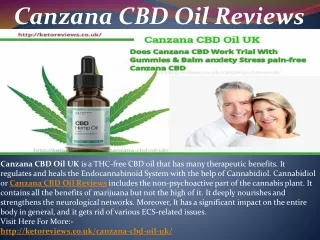 Canzana CBD Oil Reviews