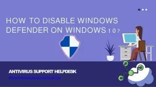 how to disable windows defender on windows 10