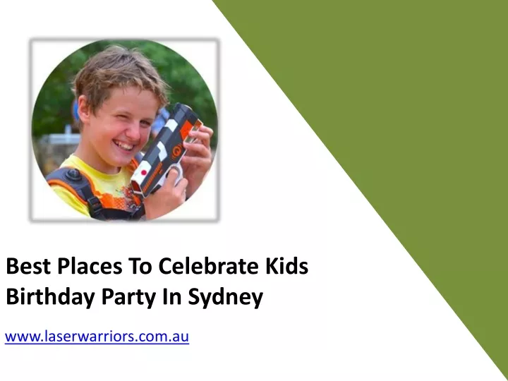 best places to celebrate kids birthday party