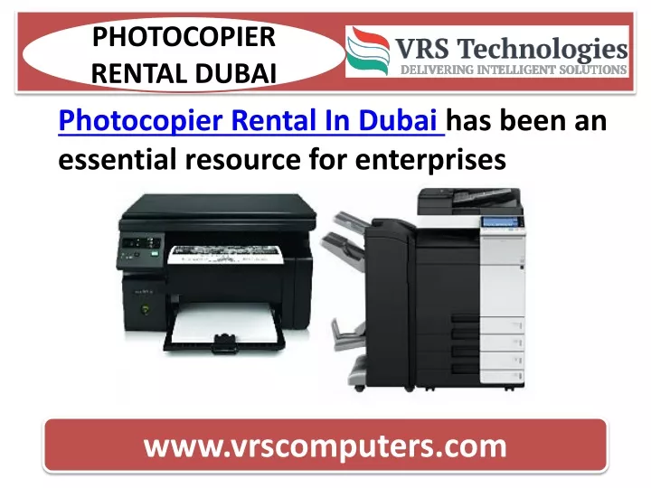 photocopier rental dubai