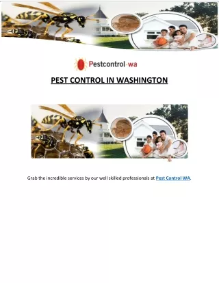 pest control in washington