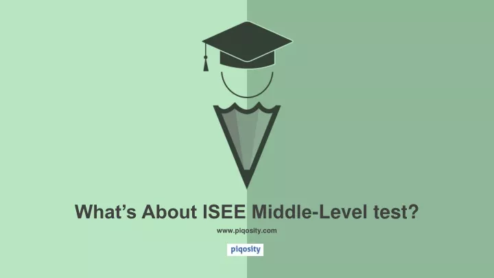 what s about isee middle level test