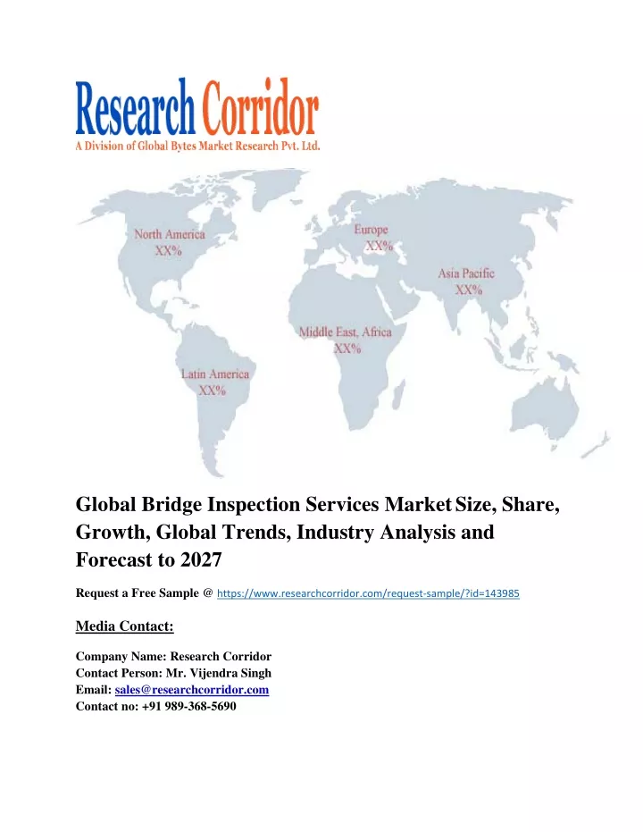 global bridge inspection services market size