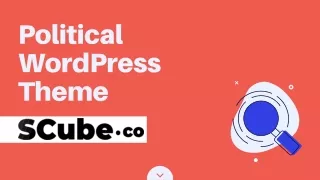 Political WordPress Theme | Scube