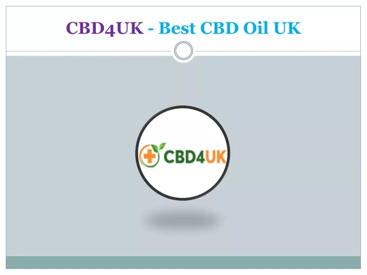 cbd4uk best cbd oil uk