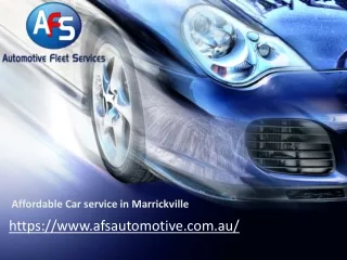 Professional Car Mechanics In Marrickville