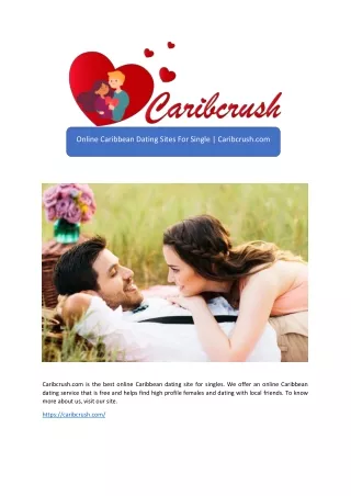 Online Caribbean Dating Sites For Single | Caribcrush.com