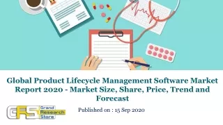 global product lifecycle management software