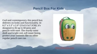 Pencil Case For School