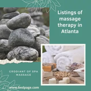 Sports massage therapy in Atlanta