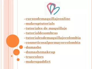 cursosdemaquillajeonline makeuptutorials