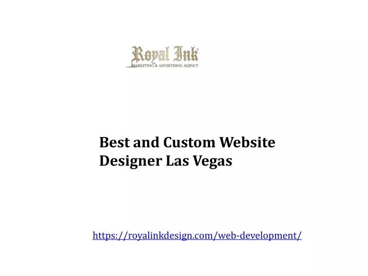best and custom website designer las vegas