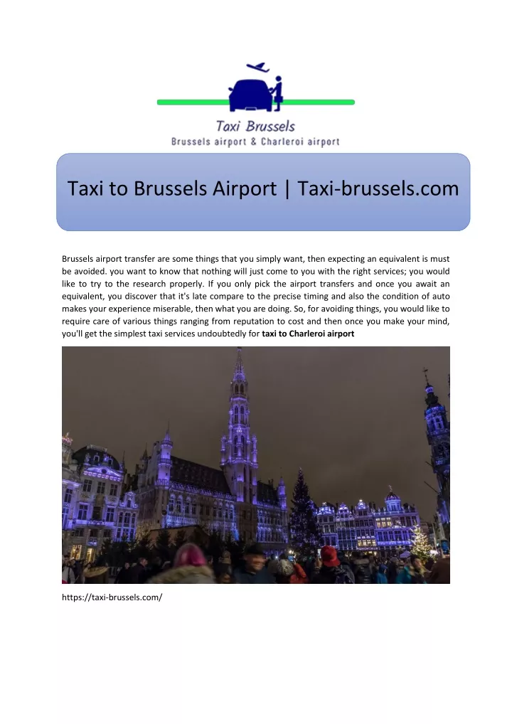 taxi to brussels airport taxi brussels com
