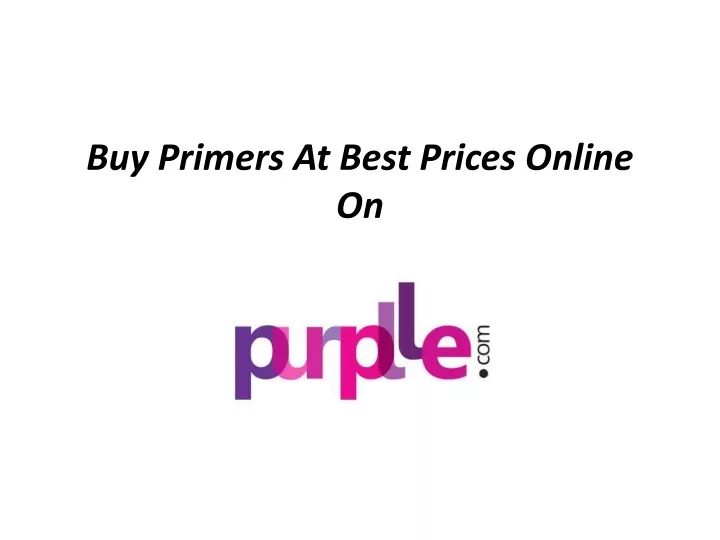 buy primers at best prices online on