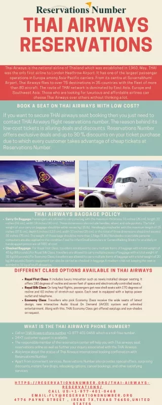 Now Book Thai Airways Flight Tickets and Get 30% Instant Discount