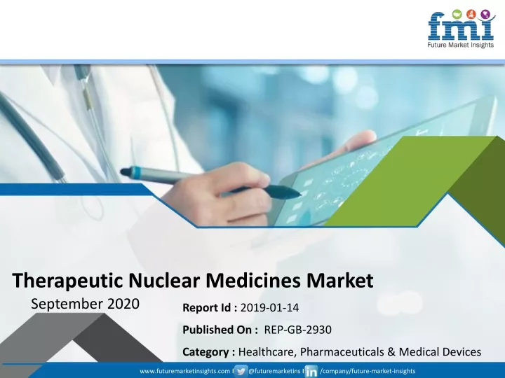therapeutic nuclear medicines market