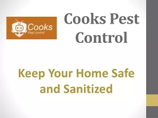 cooks pest control