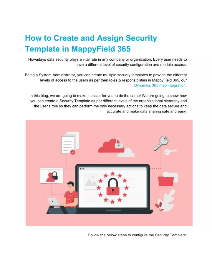 how to create and assign security template