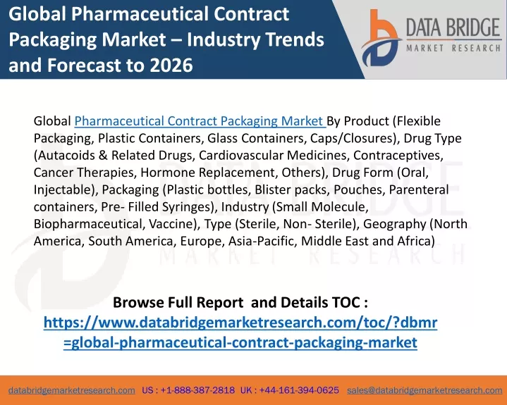 global pharmaceutical contract packaging market